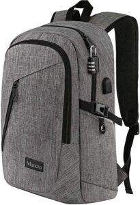 Mancro Water Resistant Student Backpack