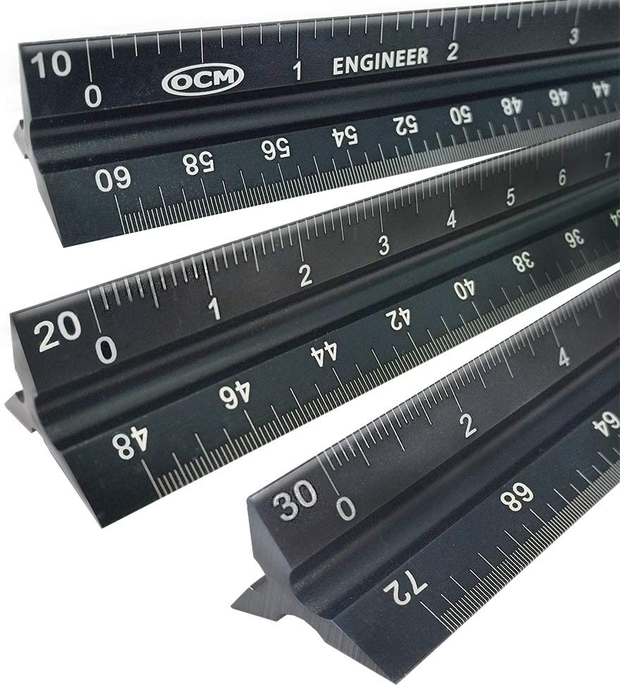 engineering scale ruler How to use a scale ruler on our worksheet